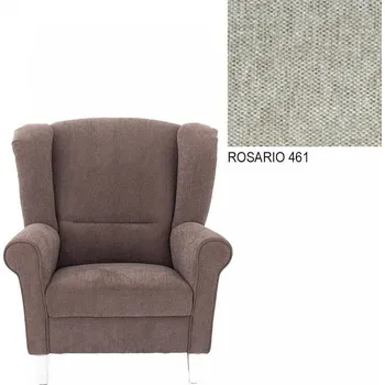 Křeslo AVA JIM XXL Čalúnená časť ROSARIO 461 KRESLO XXL