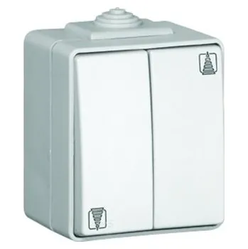 vypínač ELKO EP 48283 CCZ - šedá Žaluziový tlačítkový vypínač - pro ovládání z více míst 48283CCZ