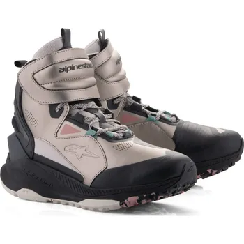 Moto obuv ALPINESTARS boty SPEEDSTREET béžová/korálová/černá/modrá 2025 - 40,5