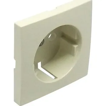Elektrická zásuvka ELKO EP 90631 TMF - slonová kost Kryt zásuvky Schuko 90631TMF