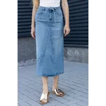 Only dámská džínová midi sukně Sophia světle modrá Velikost: S