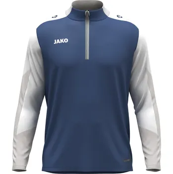Pánské oblečení JAKO DYNAMIC mikina krátký zip vel. XL, night blue