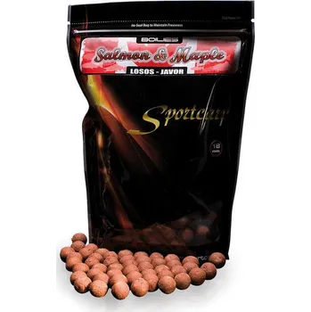 Nástraha Sportcarp boilies Salmon & Maple Varianta: ø 24 mm 800 g