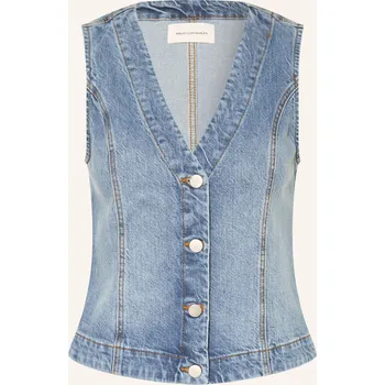 Msch Copenhagen Dámská Džínová Vesta Mscheli Ada, tmavě...