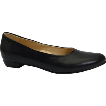 Dámské baleríny Vycházková obuv-baleríny, De-Plus, šíře G, černá: Černá Hladká kůže 29 44 G - standardní šíře (14383-14385)