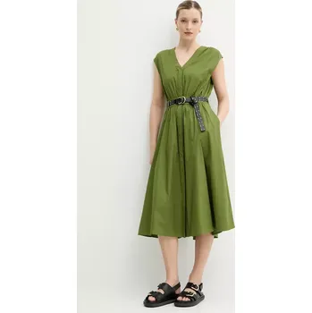 Dámské šaty Šaty MICHAEL Michael Kors zelená barva, mini, MS5830KF4C 78X, vel. S