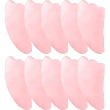 Masáž Jade gua sha kámen pro masáž obličeje | Masážní pomůcka, Péče o pleť - ArmyGreen