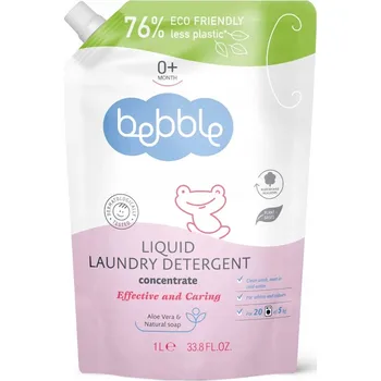 Prací prostředek BEBBLE Tekutý prací prostředek na praní v sáčku, 1L