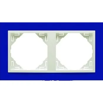 ELKO EP 90920 TZG modrá / ledová 2-rámeček modrá, mezirámeček ledová 90920TZG