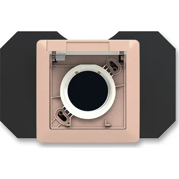 Elektrická zásuvka ABB Zásuvka centrálního vysávání, se základnou a rámečkem 5530T-C67107 142