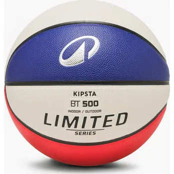 Basketbalový míč TARMAK Basketbalový míč BT500 Touch velikost 7 KAŠTANOVÁ|MODRÁ|ČERVENÁ