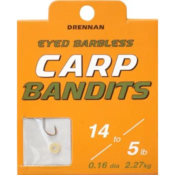 Rybářský háček Háčky DRENNAN Bandits Carp 10 To 7Lb