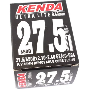 Duše na kolo KHEBIKES Cyklistická duše KENDA Ultralite 27,5 palce x 2,1 -2,4 palce FV