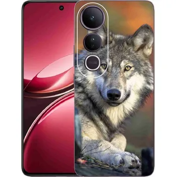 Pouzdro na mobilní telefon Gelový kryt mmCase na Vivo V50 Lite 4G/5G - vlk