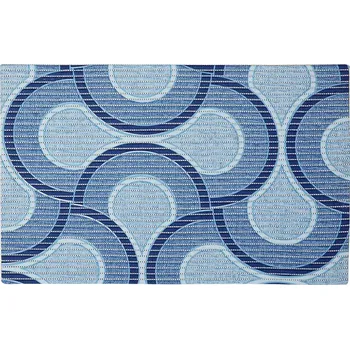 Koupelnová předložka Pěnová koupelnová předložka NIVA modrá 65x80 cm