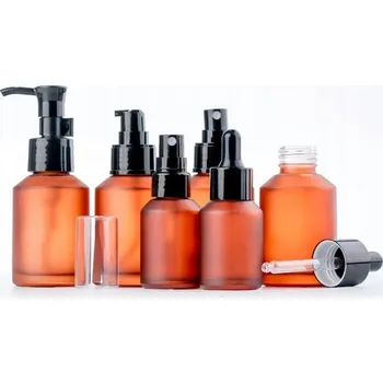 Skleněná lahvička s pumpičkou 100 ml