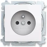 ABB Zásuvka jednonásobná s ochranným kolíkem, s clonkami (typ 6619) 6619T-A06657 500