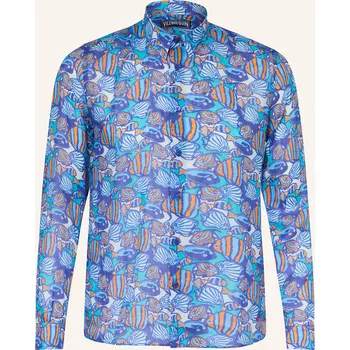 Pánská košile Vilebrequin Pánská Košile Caracal Regular Fit, modrá /...