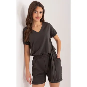 Dámský kostýmek Letní overal Relevance khaki EU velikost: Univerzální