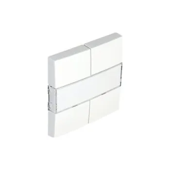 ELKO EP 90600 TBR - bílý Kryt čtyřpólového tlačítka, bílá 90600TBR