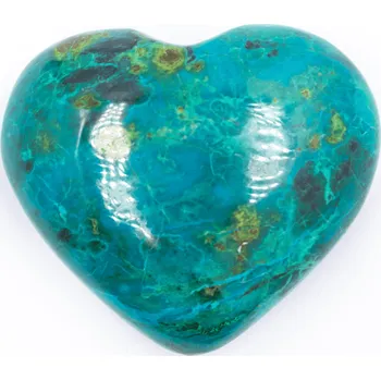 Milujeme Kameny Chryzokol - srdce - tromlovaný kámen CRS4 490169