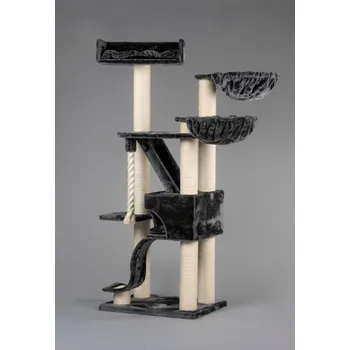 Rhr XXL Kočičí škrabadlo Kiljimandjaro de luxe Plus - tmavě šedé