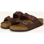 Birkenstock Pánské Pantofle Arizona Bs, tmavě hnědá, 46
