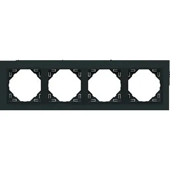 ELKO EP 90940 TSS šedá / šedá 4-rámeček šedá, mezirámeček šedá 90940TSS