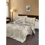 Povlečení bavlněný satén Liana TiaHome 1x Polštář 90x70cm, 1x Přikrývka 140x200cm