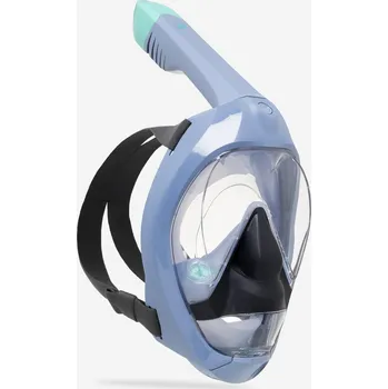 Potápěčská maska DECATHLON Šnorchlovací maska Easybreath 900 S MODRÁ