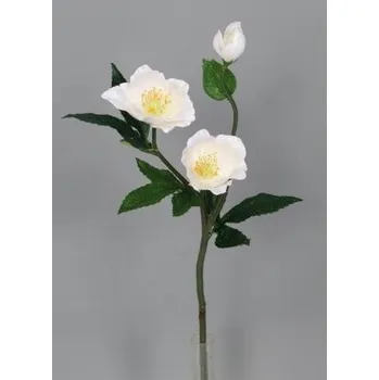 umělá květina Čemeřice krémová 32 cm