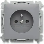 ABB Zásuvka jednonásobná s ochranným kolíkem, s clonkami (typ 6619) 6619T-A06657 241