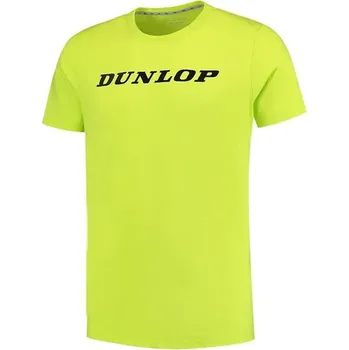 Chlapecké oblečení CHLAPECKÉ TRIČKO DUNLOP ESSENTIAL KIDS TEE BRIGHT YELLOW 140