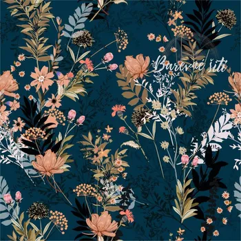 Úplet Rostlinky na navy (E) (Top kvalitní úplet Bella digitisk)