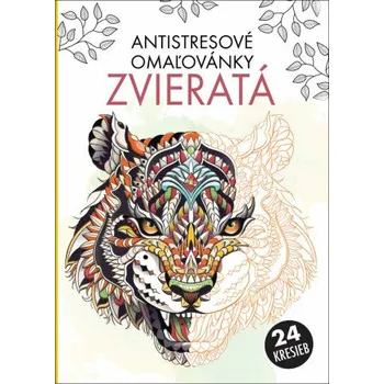Slovenský jazyk Antistresové omaľovánky zvieratá