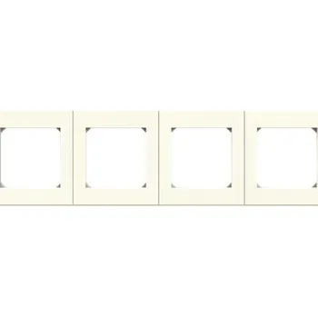 ABB Rámeček čtyřnásobný, pro vodorovnou i svislou montáž (3901H-A05040 17) 2CHH015040A6017