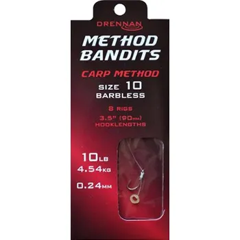 Háčky DRENNAN Method Bandit, Carp Method 10
