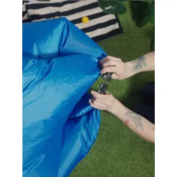 Obývací pokoj Sinsay - Nafukovací pohovka - modrá - 426FU-55X - 426FU-55X-ONE