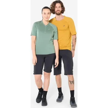 Pánské kraťasy ROCKRIDER Prodyšné kraťasy na horskou cyklistiku S ČERNÁ