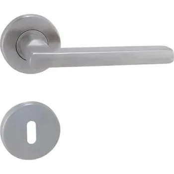 Dveřní kování Klika Naturel Daniela dozický (WK) broušená nerez DANIELARBN