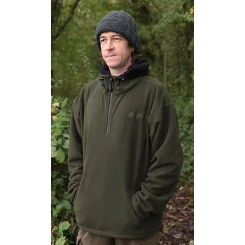 Rybářské oblečení ESP Fleece Hoody, Olive, Med