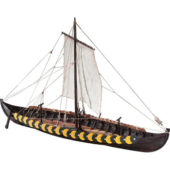 RC model lodě Dušek Vikingská loď Gokstad 1:35 kit - expresní doprava