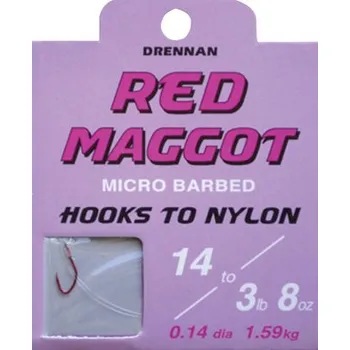 Rybářský háček Háčky DRENNAN Red Maggot 14 To 3,8Lb