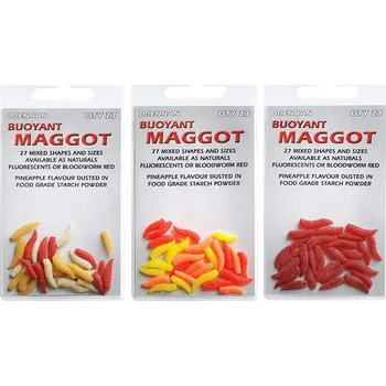Umělá nástraha Buoyant Maggot-bloodwormRed umělý červ červený
