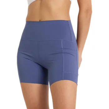 Dámské kraťasy Šortky New Balance Sleek Pocket High Rise Short 6" ws51271-dre Velikost L