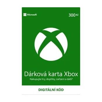 Počítačová hra XBOX - Dárková karta Xbox 300 Kč