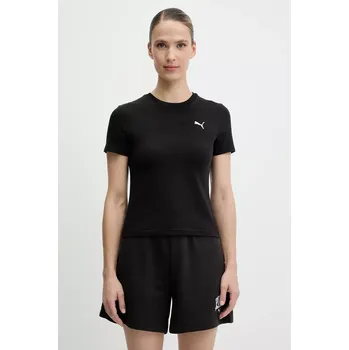 Pánské tričko Tričko Puma 629742 černá 99X, vel. S