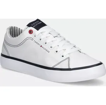 Pánské tenisky Tenisky Tommy Hilfiger TH HI VULC LOW CORE ITHACA FM0FM05397 bílá 00X, EUR 40