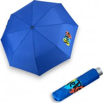 Deštník Doppler Mini Light Kids Crystal Blue Hero - dětský skládací deštník