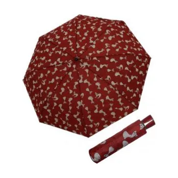 Deštník Doppler Mini Fiber Lovely červená